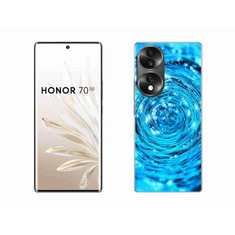 Gélový kryt mmCase na mobil Honor 70 - vodný vír
