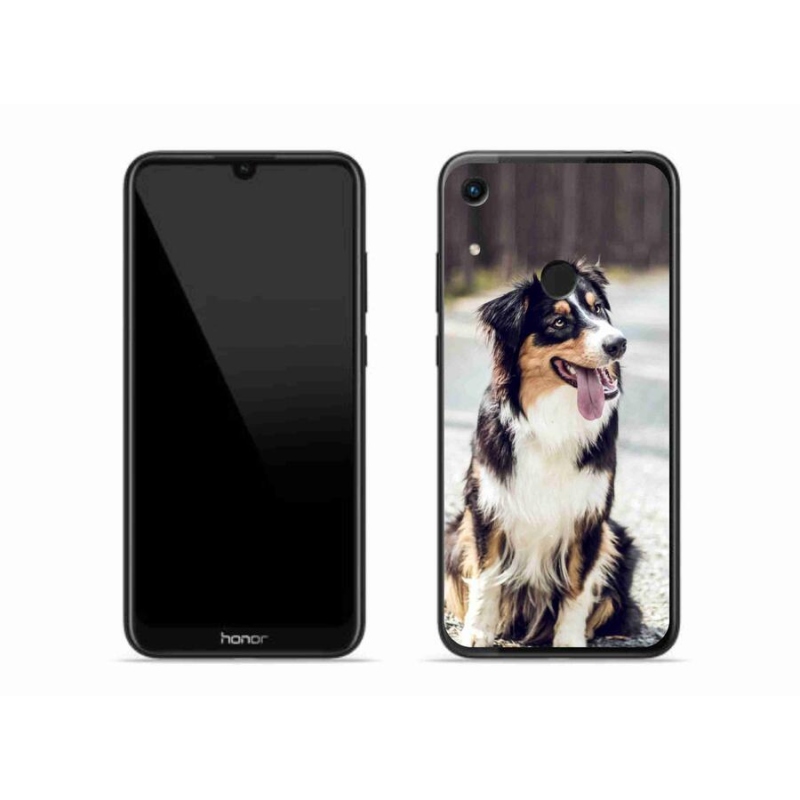 Gélový kryt mmCase na mobil Honor 8A - austrálsky ovčiak