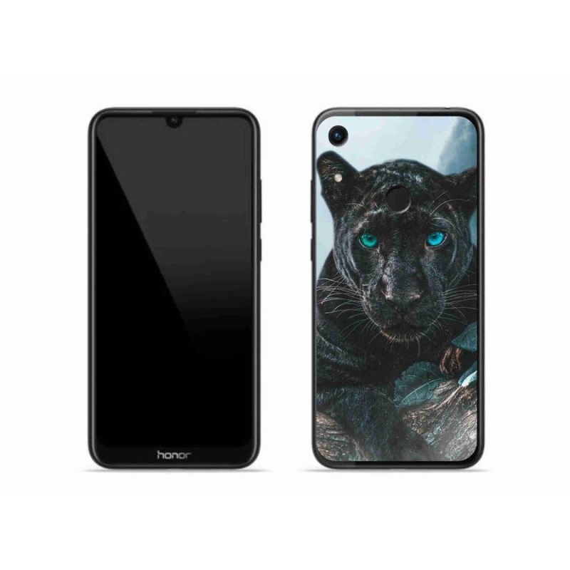 Gélový kryt mmCase na mobil Honor 8A - čierny panter