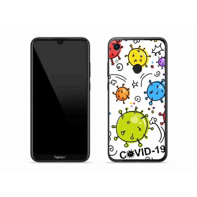Gélový kryt mmCase na mobil Honor 8A - covid 2