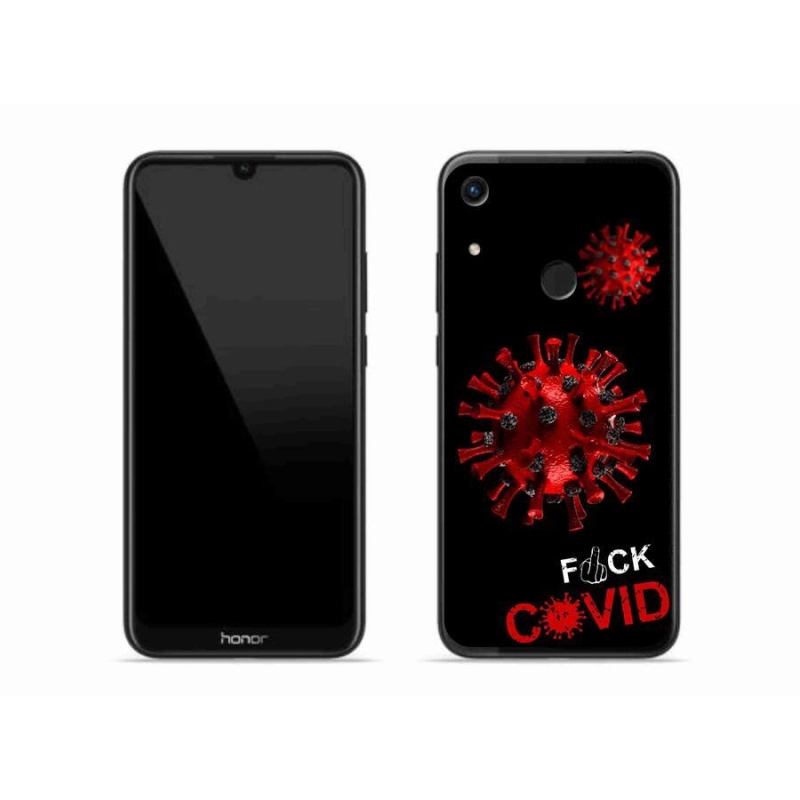 Gélový kryt mmCase na mobil Honor 8A - covid 3