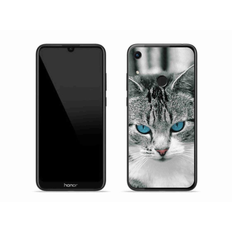 Gélový kryt mmCase na mobil Honor 8A - mačacie pohľad 1