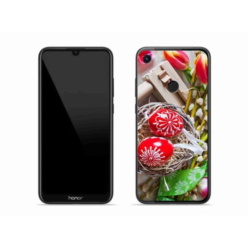 Gélový kryt mmCase na mobil Honor 8A - kraslice
