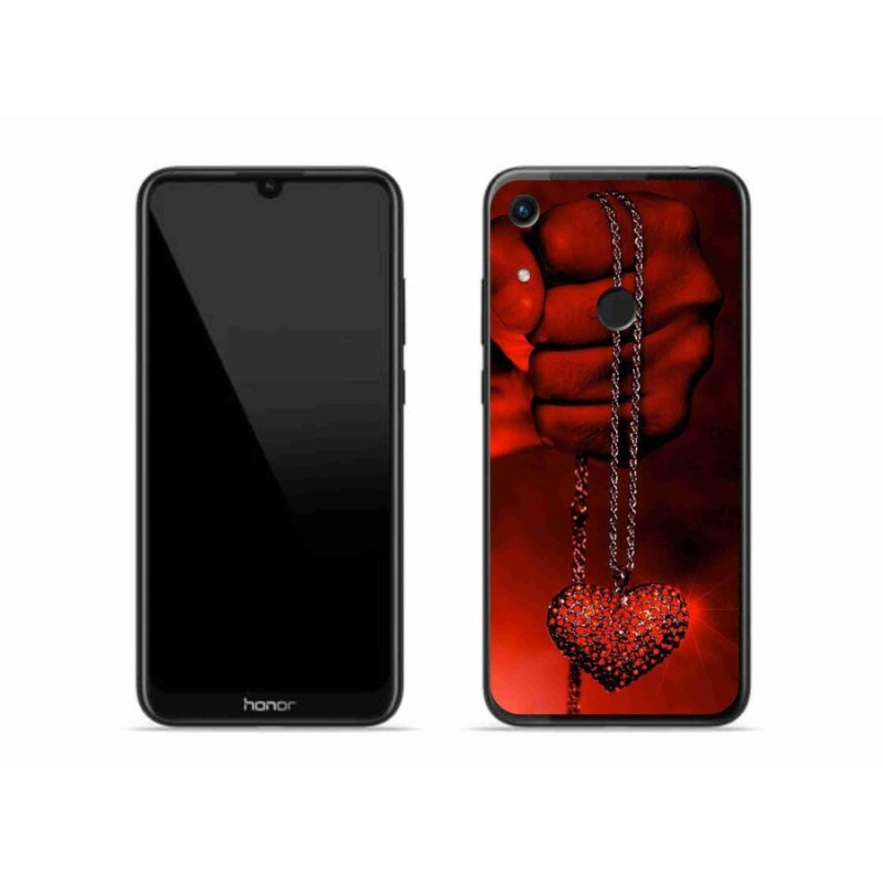 Gélový kryt mmCase na mobil Honor 8A - náhrdelník