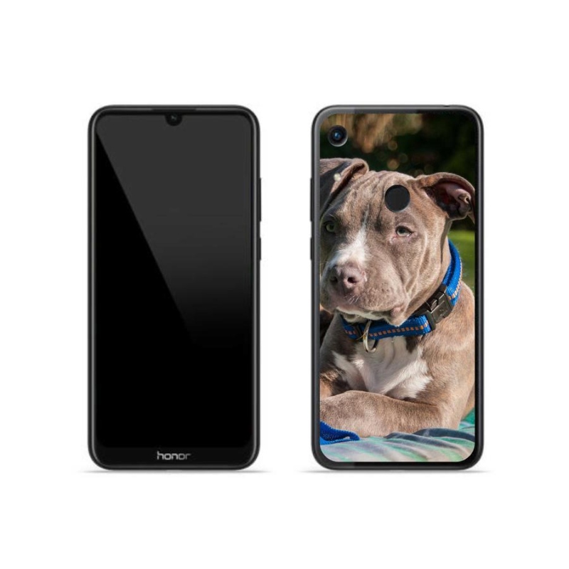 Gélový kryt mmCase na mobil Honor 8A - pitbull