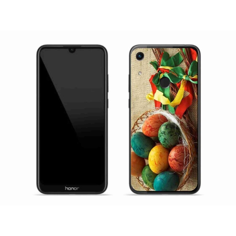 Gélový kryt mmCase na mobil Honor 8A - korbáče a vajíčka