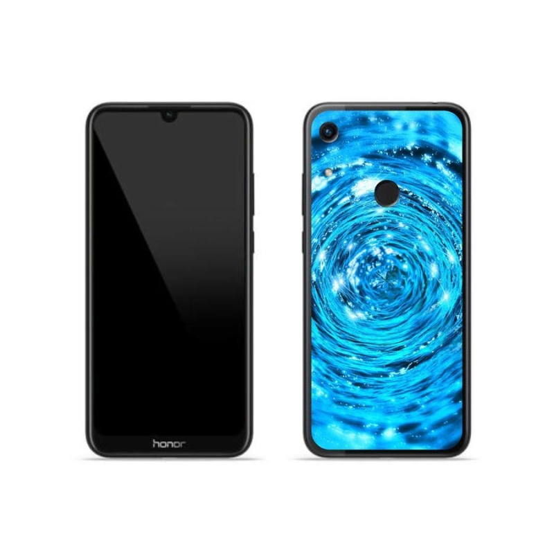 Gélový kryt mmCase na mobil Honor 8A - vodný vír