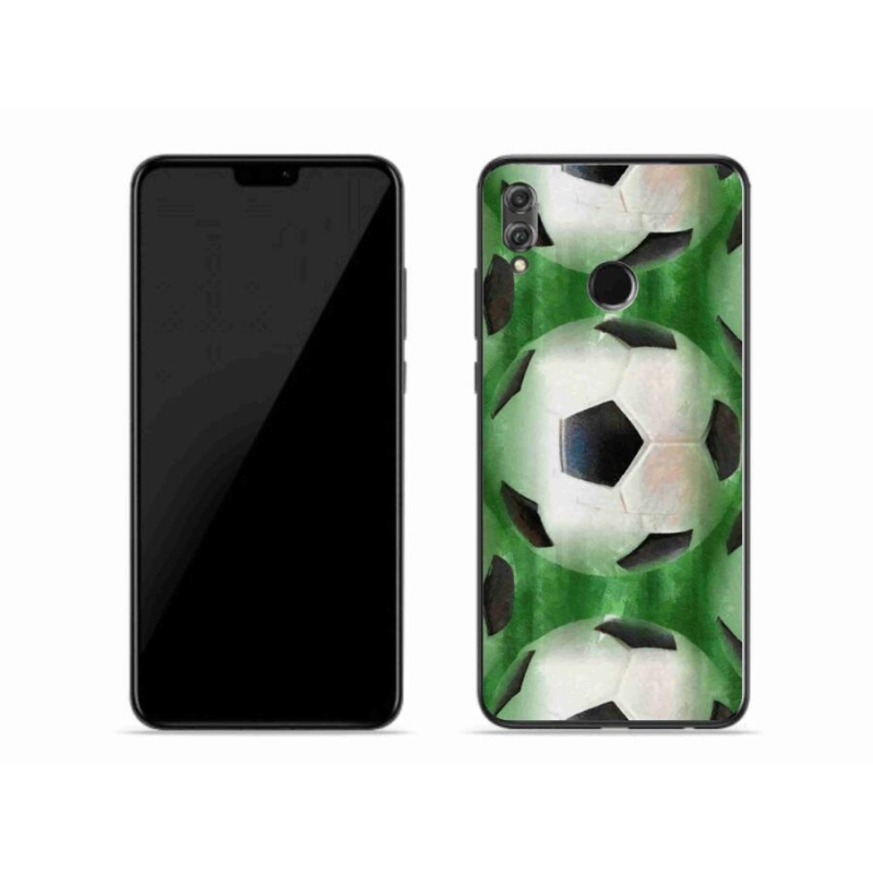 Gélový kryt mmCase na mobil Honor 8X - futbalová lopta