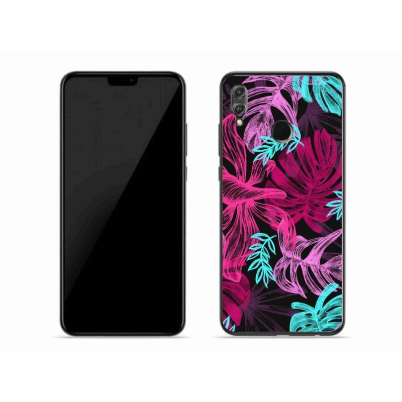 Gélový kryt mmCase na mobil Honor 8X - kvety 1