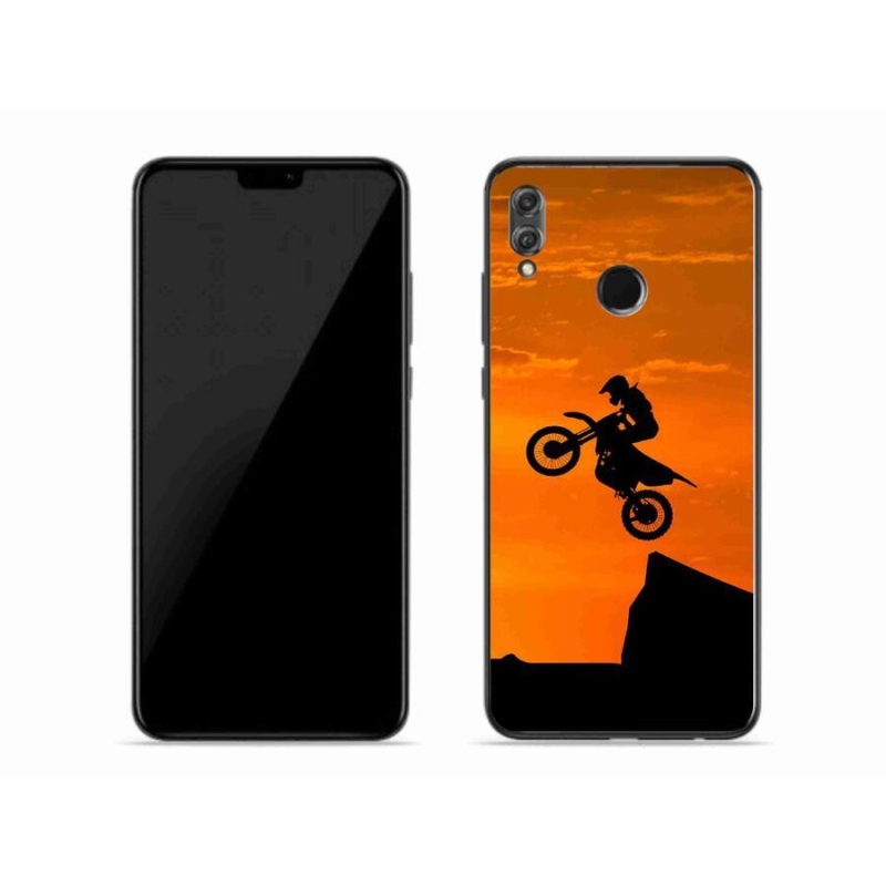 Gélový kryt mmCase na mobil Honor 8X - motocross