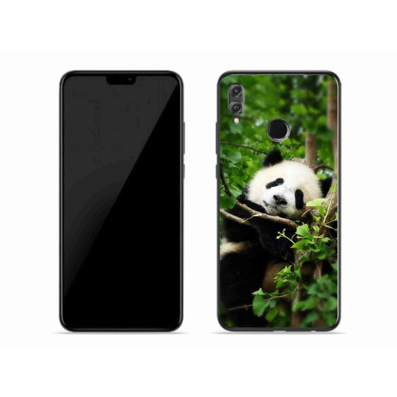 Gélový kryt mmCase na mobil Honor 8X - panda