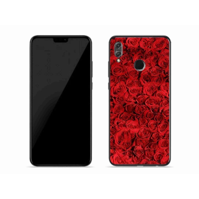 Gélový kryt mmCase na mobil Honor 8X - ruža