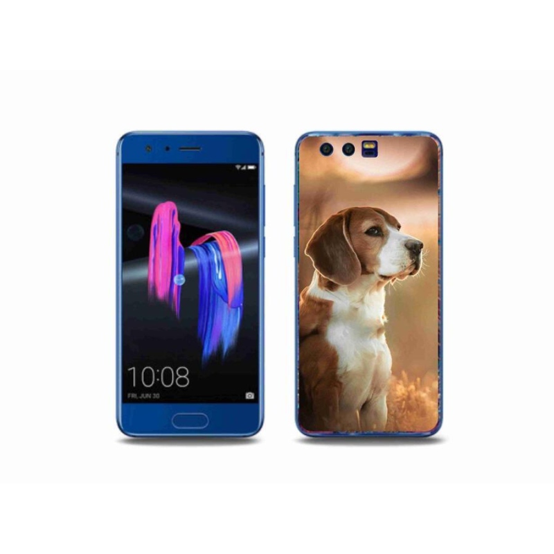 Gélový kryt mmCase na mobil Honor 9 - bígl