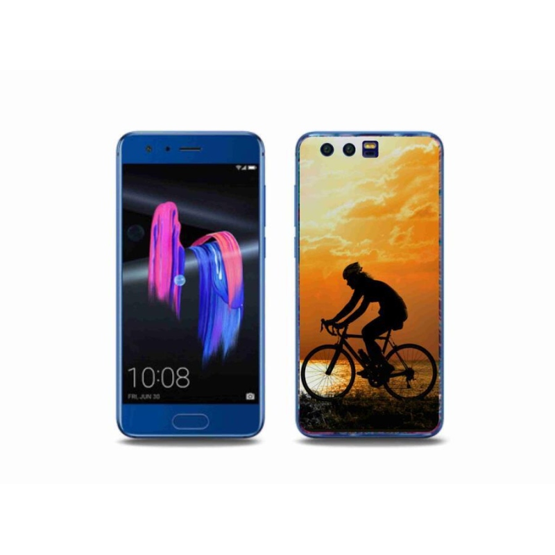 Gélový kryt mmCase na mobil Honor 9 - cyklovýlety