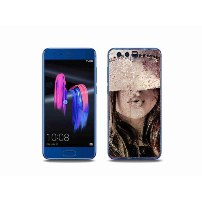 Gélový kryt mmCase na mobil Honor 9 - dievča