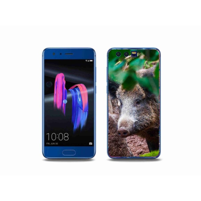 Gélový kryt mmCase na mobil Honor 9 - divoké prasa