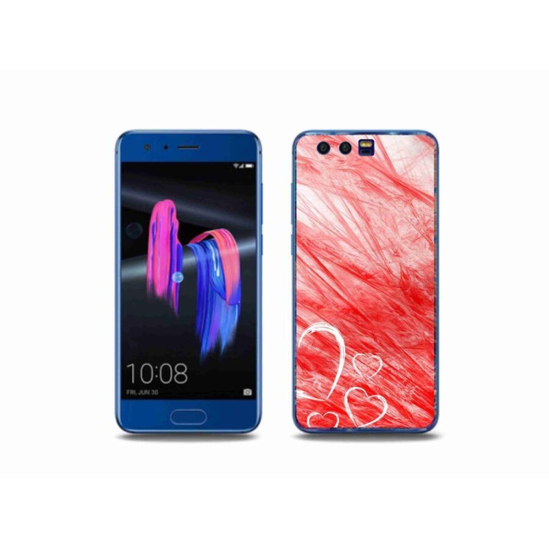 Gélový kryt mmCase na mobil Honor 9 - heart