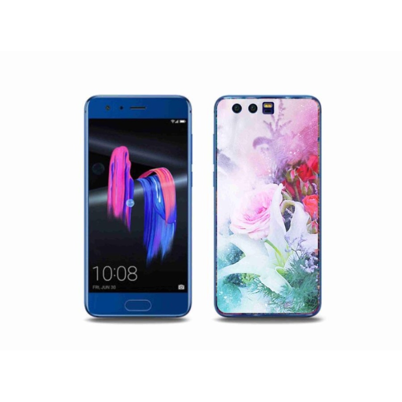 Gélový kryt mmCase na mobil Honor 9 - kvety 4