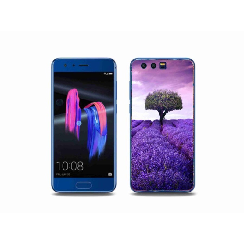 Gélový kryt mmCase na mobil Honor 9 - levanduľová lúka