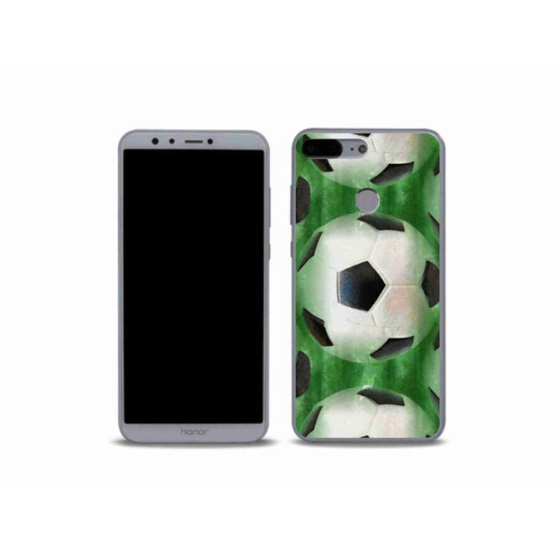 Gélový kryt mmCase na mobil Honor 9 Lite - futbalová lopta