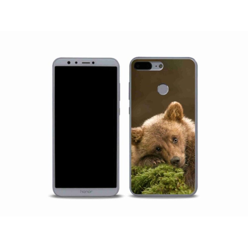Gélový kryt mmCase na mobil Honor 9 Lite - medveď