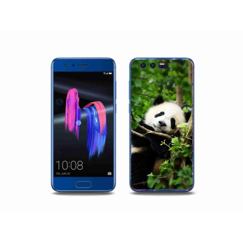 Gélový kryt mmCase na mobil Honor 9 - panda