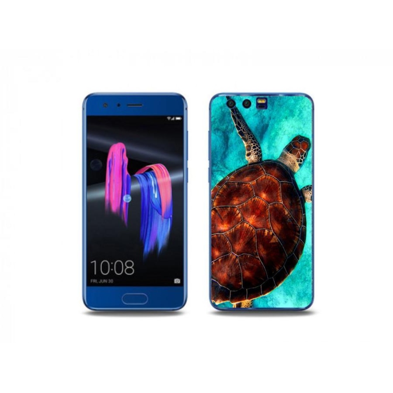 Gélový kryt mmCase na mobil Honor 9 - korytnačka