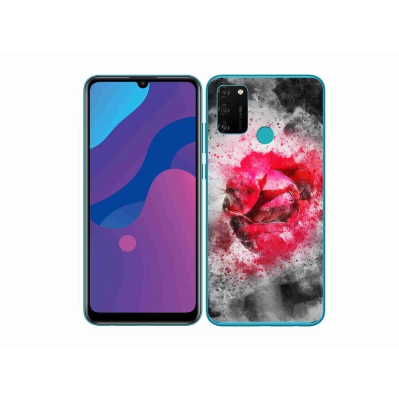 Gélový kryt mmCase na mobil Honor 9A - abstrakt 9