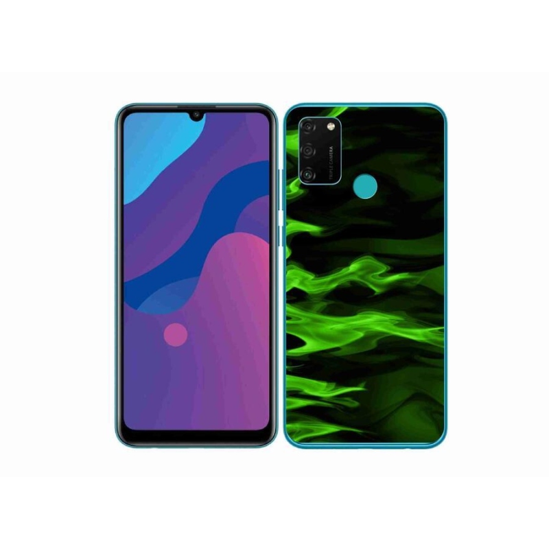 Gélový kryt mmCase na mobil Honor 9A - abstraktné vzor 10