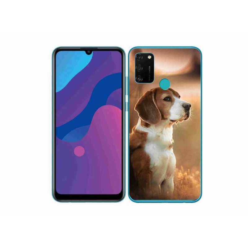 Gélový kryt mmCase na mobil Honor 9A - bígl