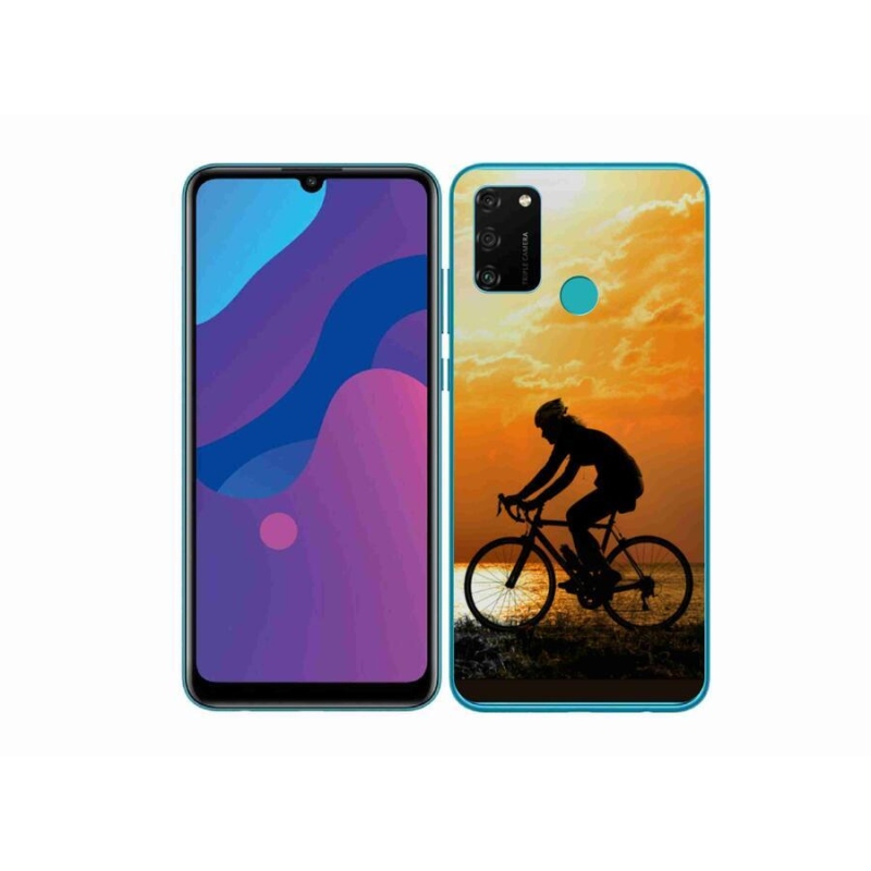 Gélový kryt mmCase na mobil Honor 9A - cyklovýlety