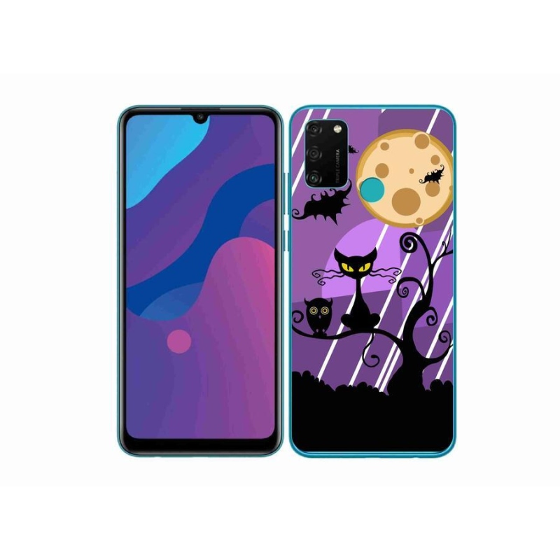 Gélový kryt mmCase na mobil Honor 9A - halloween