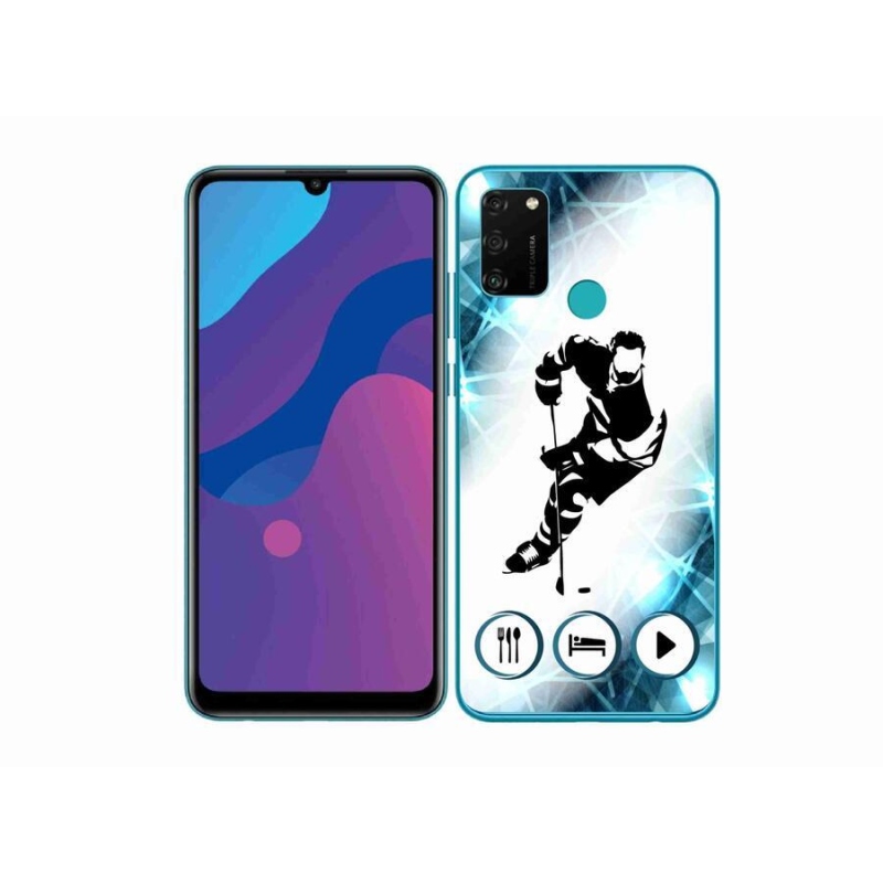 Gélový kryt mmCase na mobil Honor 9A - hokej 1