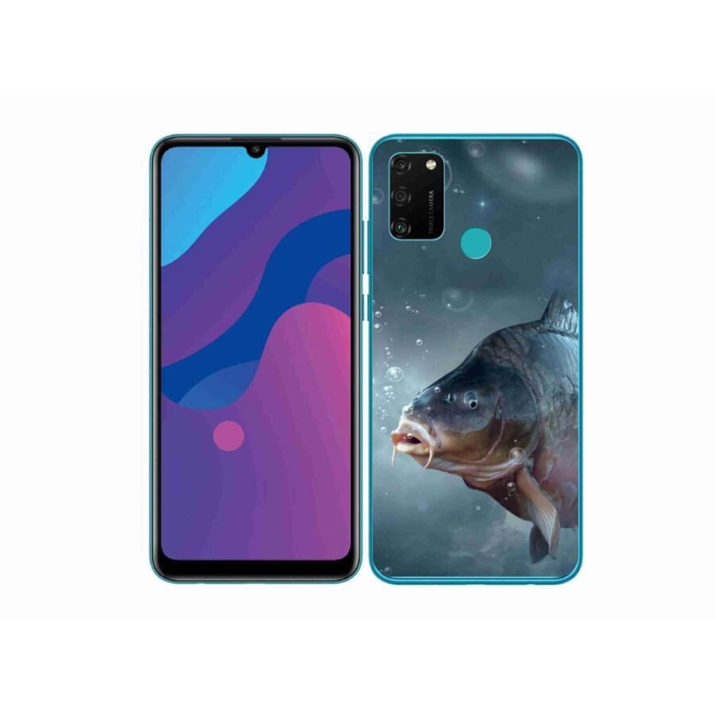 Gélový kryt mmCase na mobil Honor 9A - kapor a bublinky