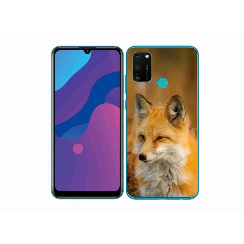 Gélový kryt mmCase na mobil Honor 9A - líška