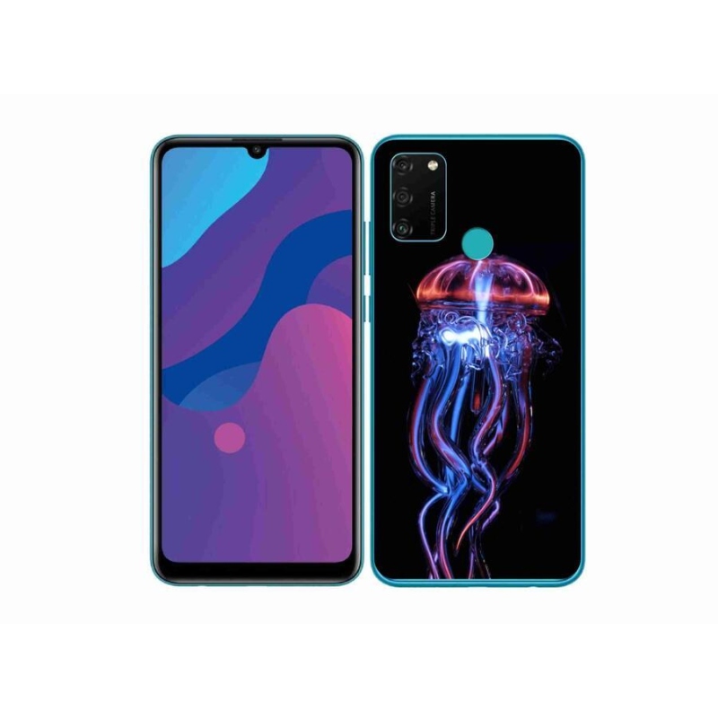 Gélový kryt mmCase na mobil Honor 9A - medúza