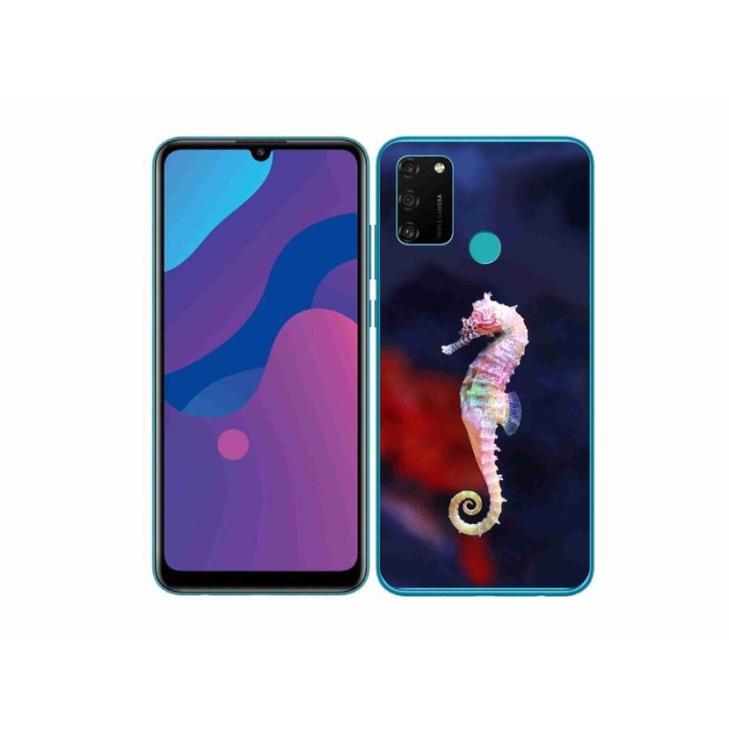 Gélový kryt mmCase na mobil Honor 9A - morský koník