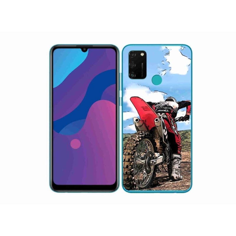 Gélový kryt mmCase na mobil Honor 9A - moto