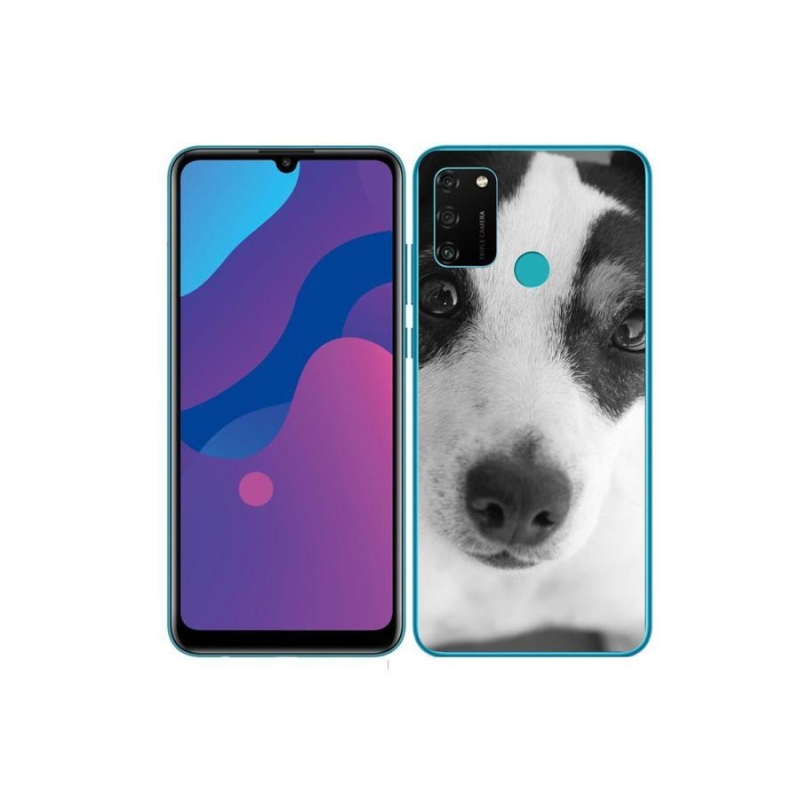 Gélový kryt mmCase na mobil Honor 9A - pes