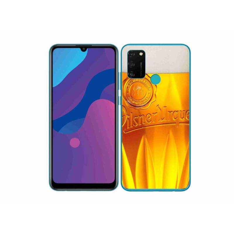 Gélový kryt mmCase na mobil Honor 9A - pivo