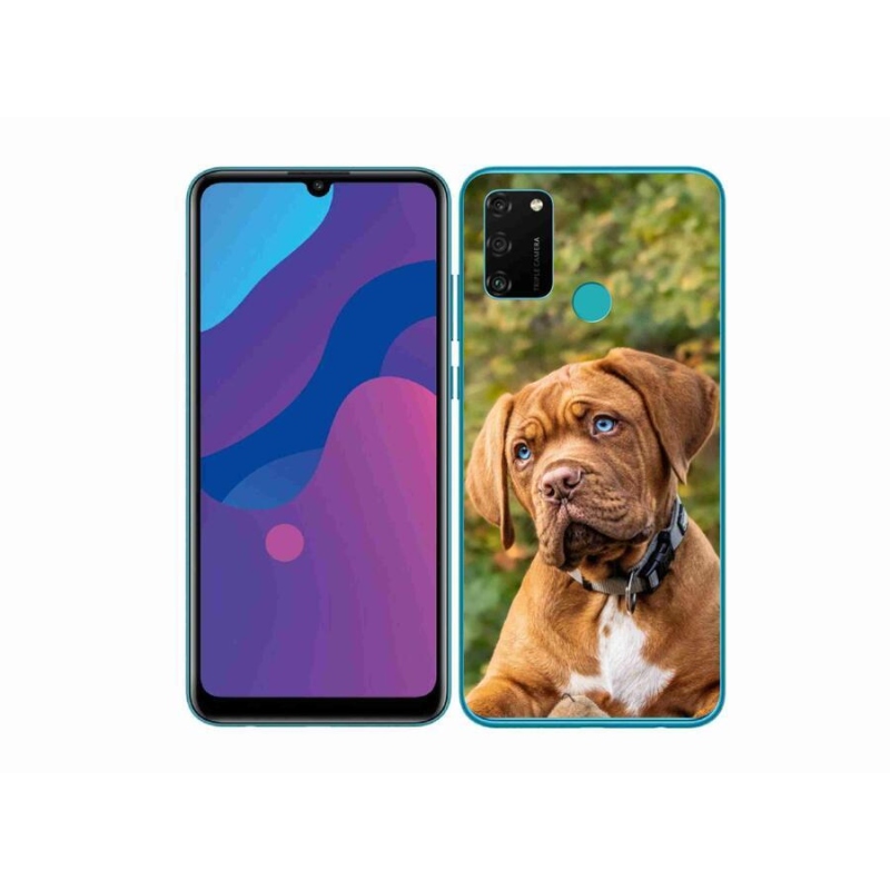 Gélový kryt mmCase na mobil Honor 9A - šteňa