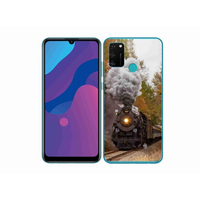 Gélový kryt mmCase na mobil Honor 9A - vlak 1