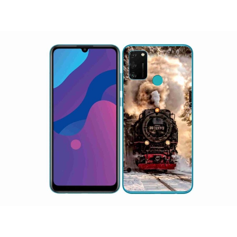 Gélový kryt mmCase na mobil Honor 9A - vlak