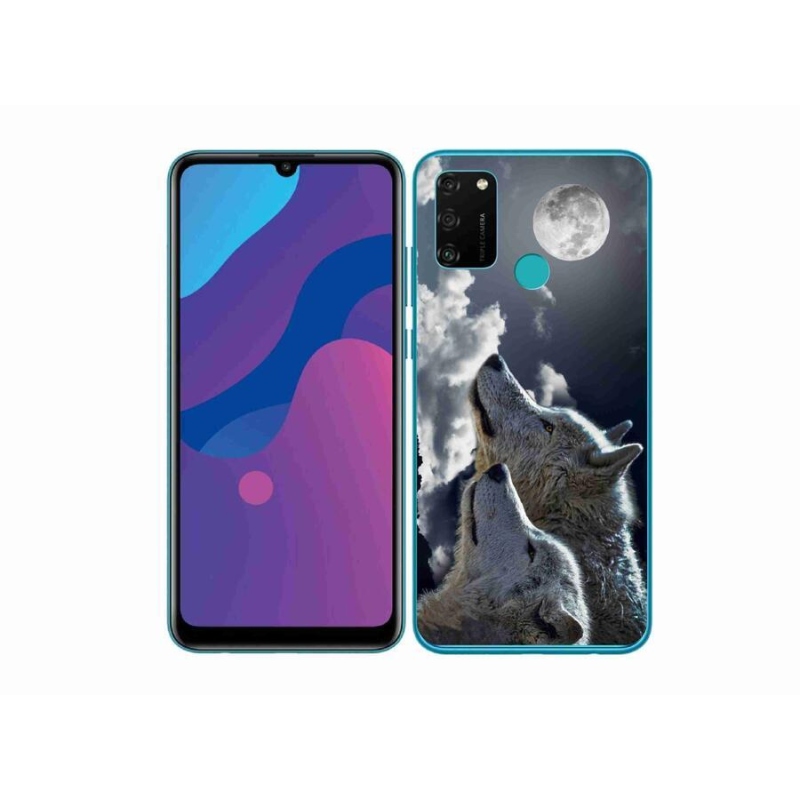 Gélový kryt mmCase na mobil Honor 9A - vlci