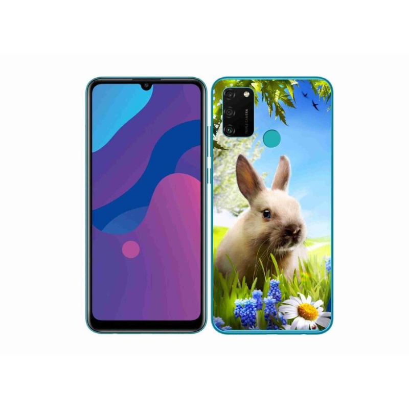 Gélový kryt mmCase na mobil Honor 9A - zajačik