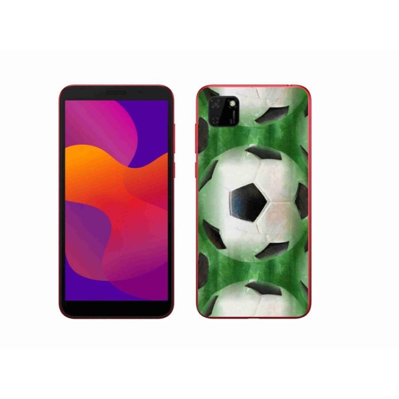 Gélový kryt mmCase na mobil Honor 9S - futbalová lopta