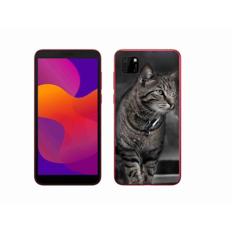 Gélový kryt mmCase na mobil Honor 9S - mačka