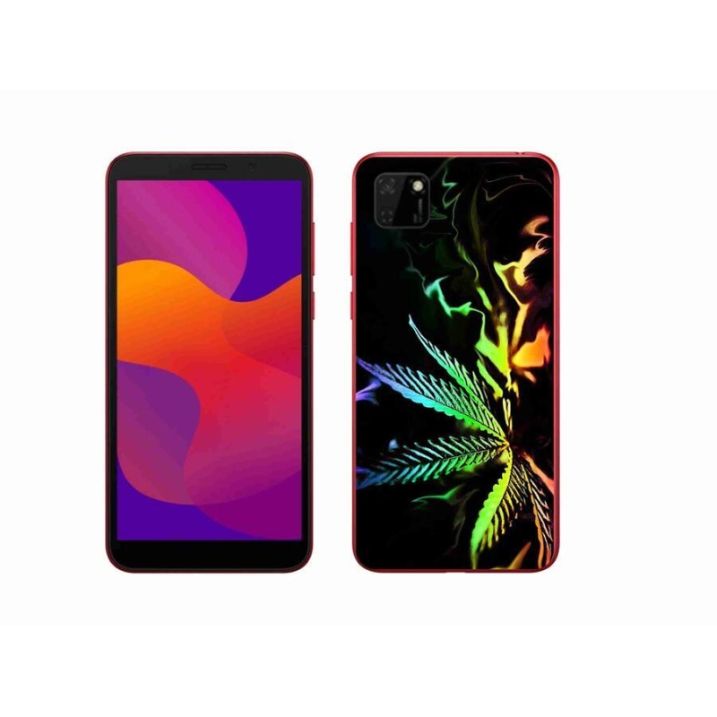 Gelový kryt mmCase na mobil Honor 9S - konopí 2