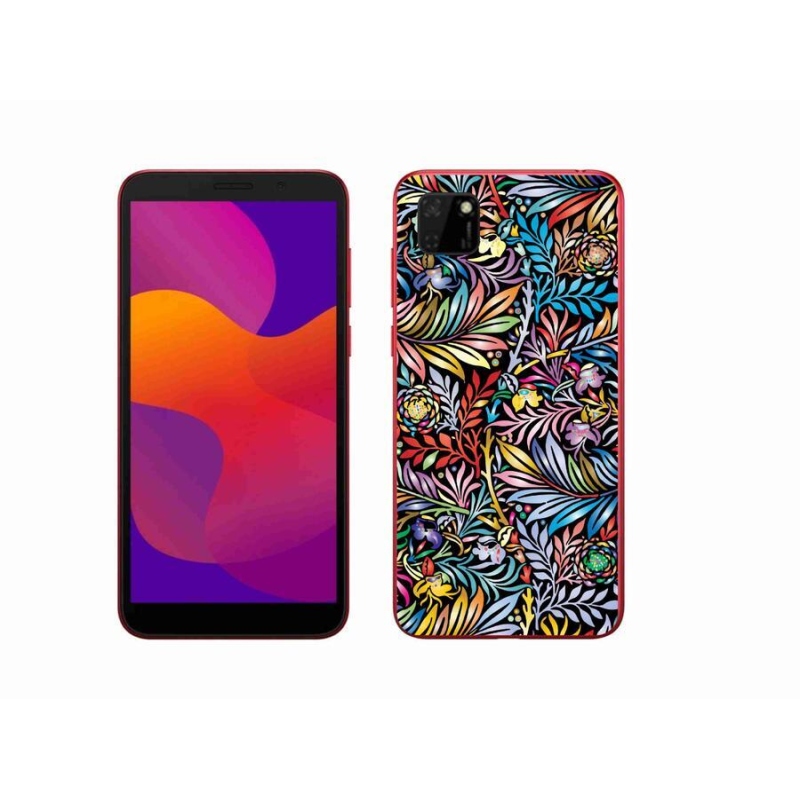 Gélový kryt mmCase na mobil Honor 9S - kvety 5