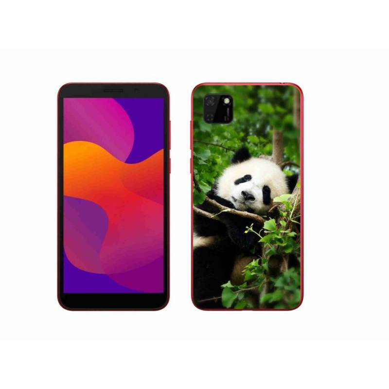 Gelový kryt mmCase na mobil Honor 9S - panda